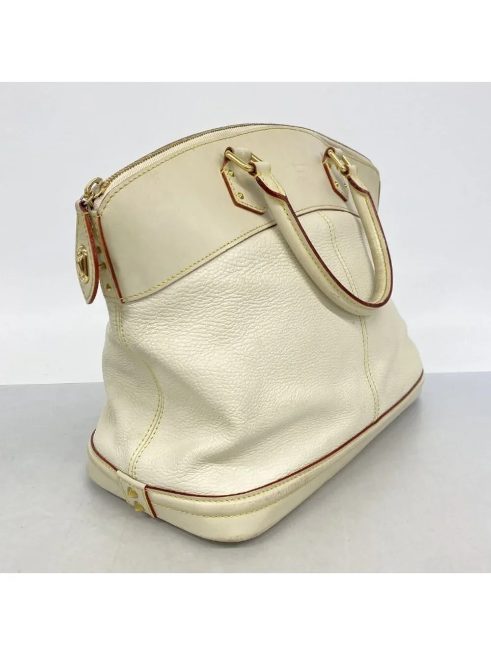 Louis Vuitton Suhali Rockit MM Blanc Handbag